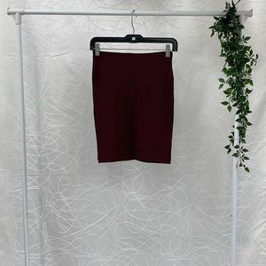 American Apparel Red Mini Skirt